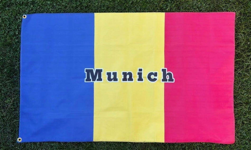 Rumänien Flagge Einseitig
