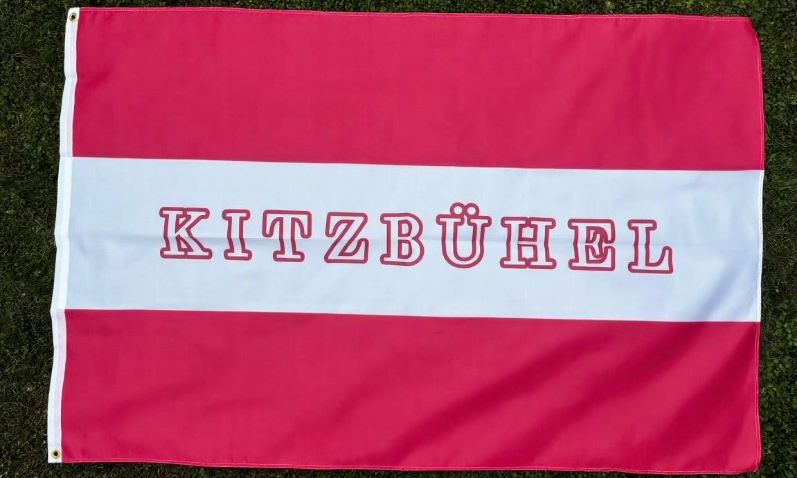 Österreich Flagge Einseitig