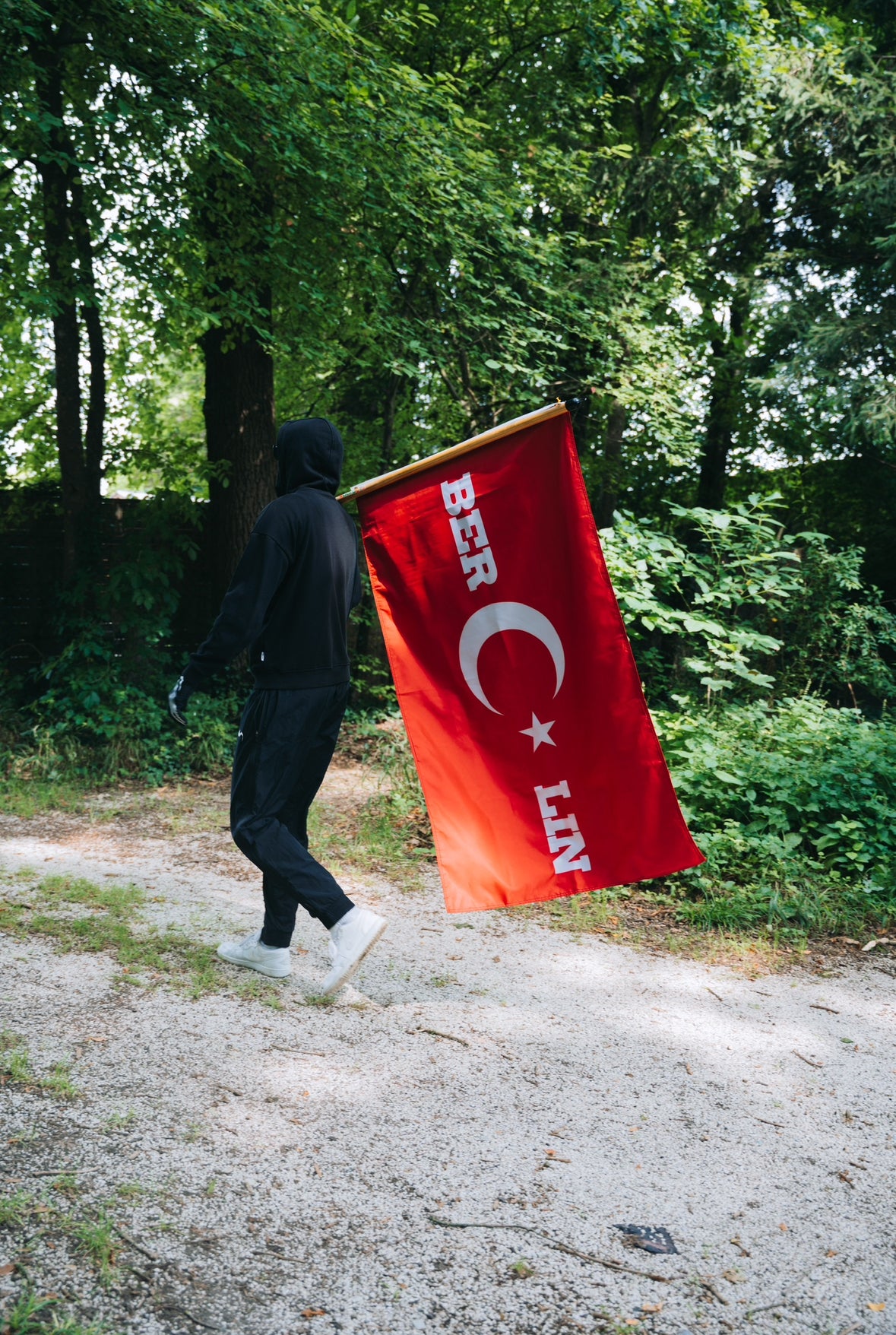 Türkei Flagge Einseitig