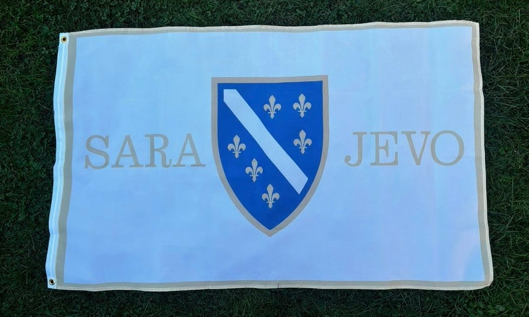 Bosnien und Herzegowina Flagge Doppelseitig