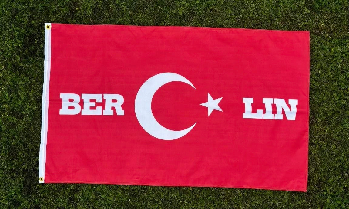 Türkei Flagge Einseitig