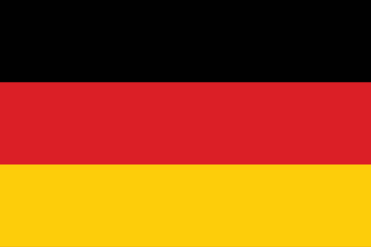 Deutschland Flagge Einseitig