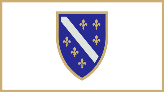 Bosnien und Herzegowina Flagge Doppelseitig